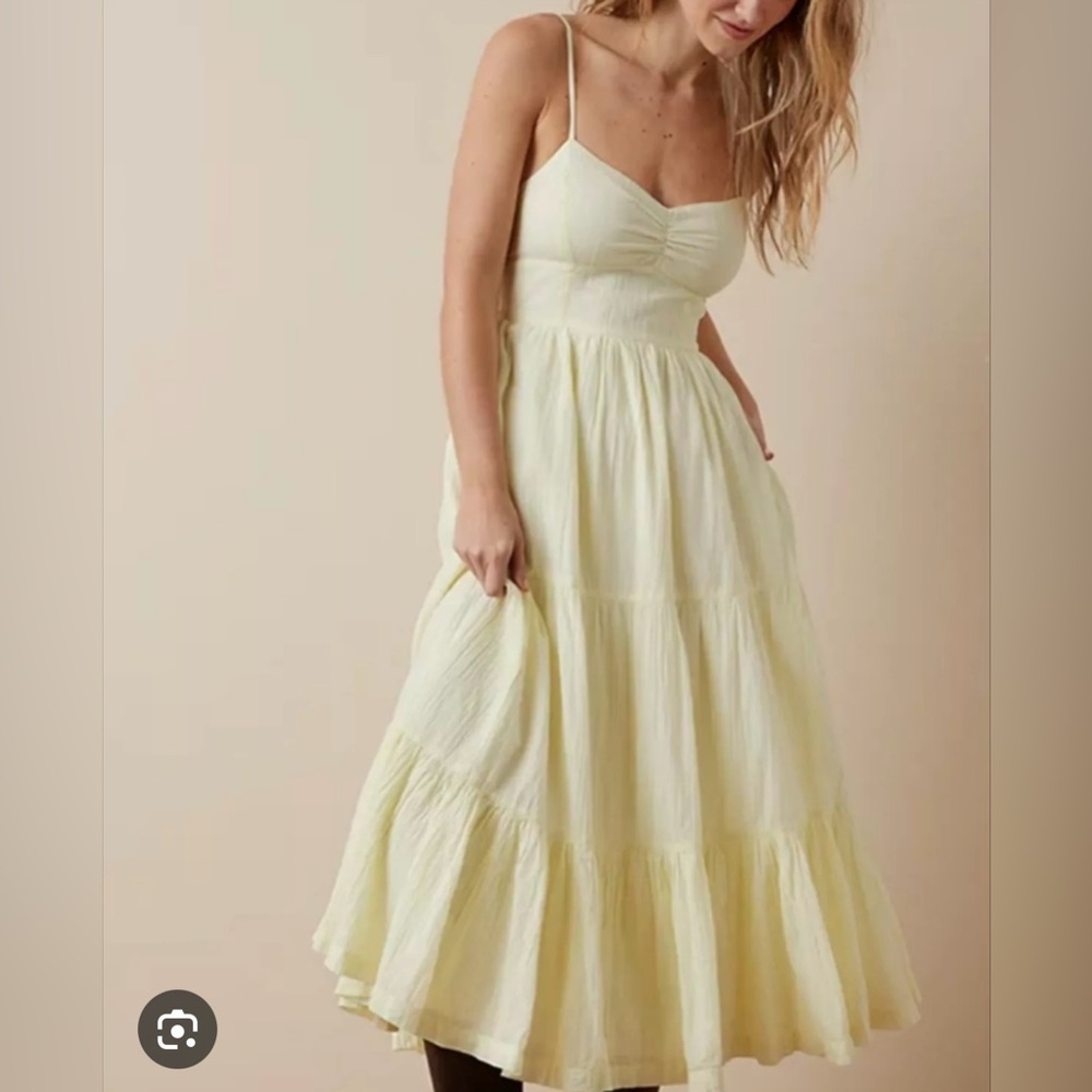 American Eagle Yellow Sundress